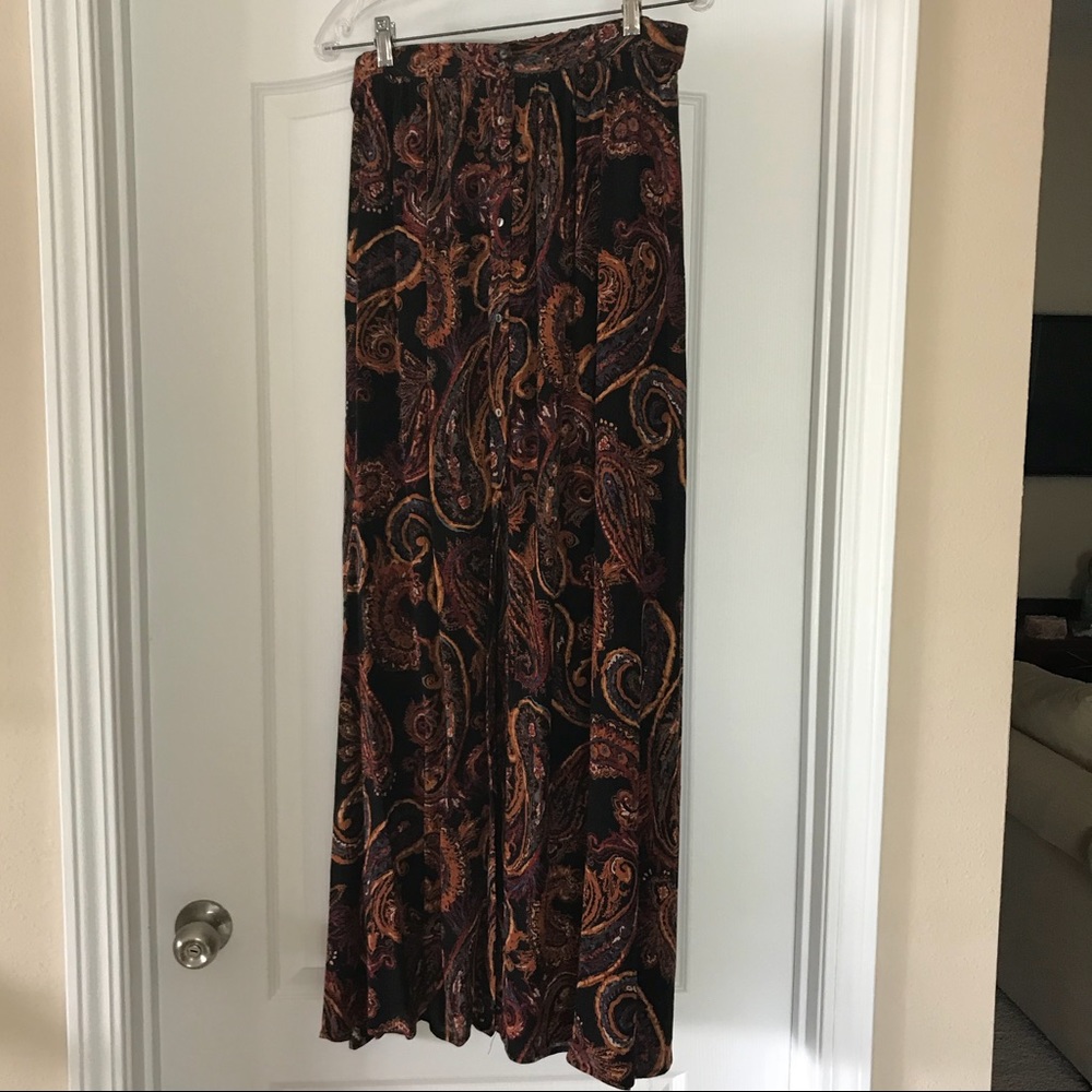Paisley hippie skirt